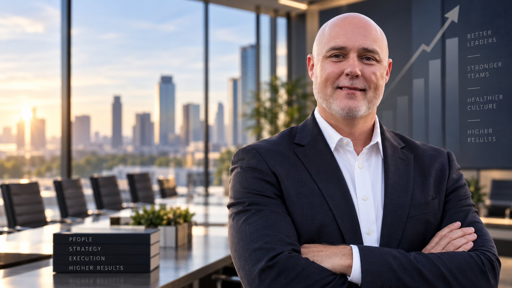 Nathan Baker, founder of Coach Baker, in a professional office setting